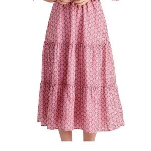 Peixoto large maxi dress puff sleeve